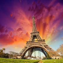 Sfondi Eiffel Tower 208x208