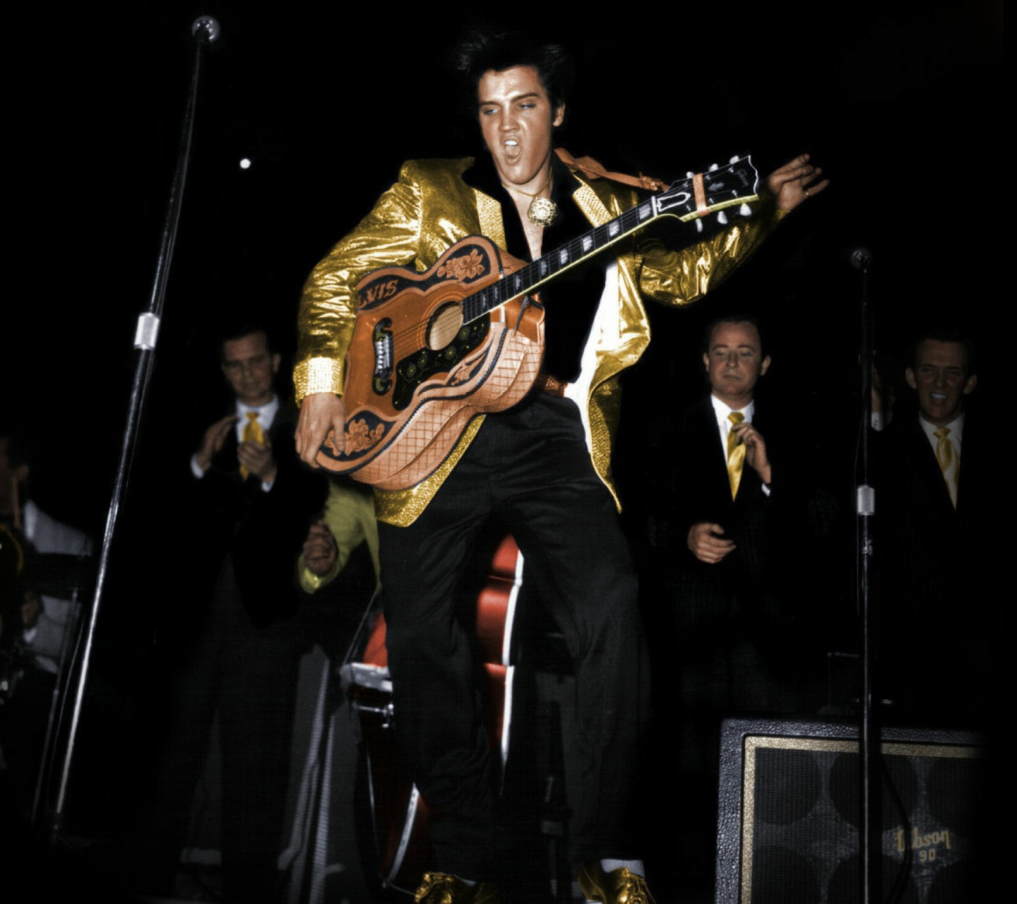 Обои Elvis Presley 1956 1440x1280