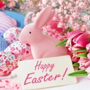 Das Pink Easter Decoration Wallpaper 128x128