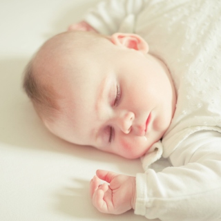 Kostenloses Cute Sleeping Baby Wallpaper für 128x128