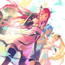 Screenshot №1 pro téma Anime Charm Girls 128x128