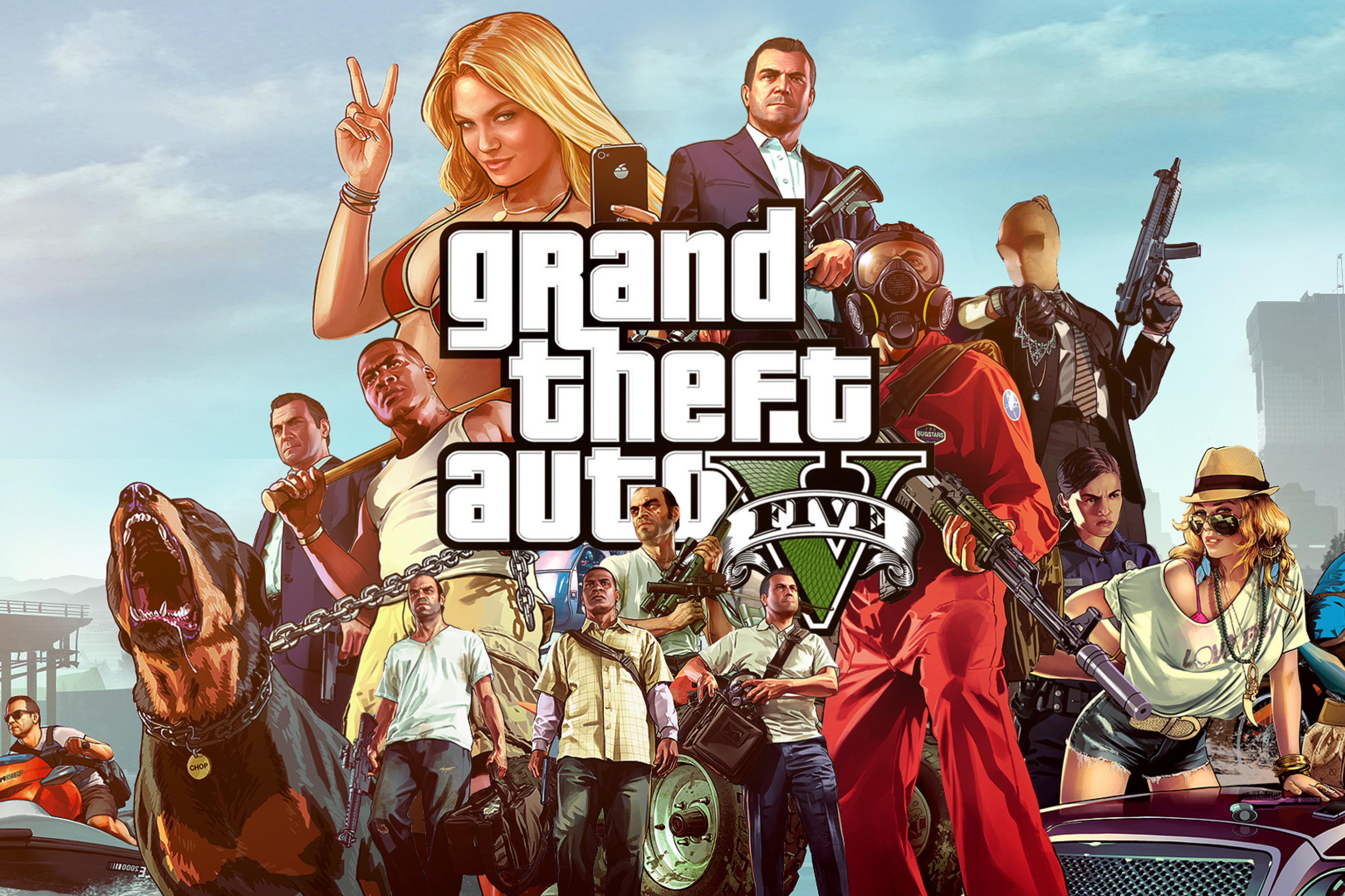 Screenshot №1 pro téma Grand Theft Auto 5 2880x1920