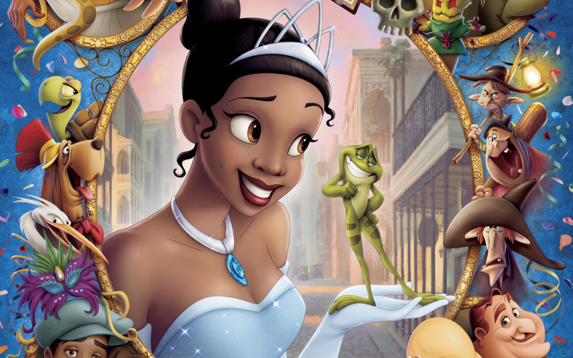 Обои Princess And Frog 1920x1200