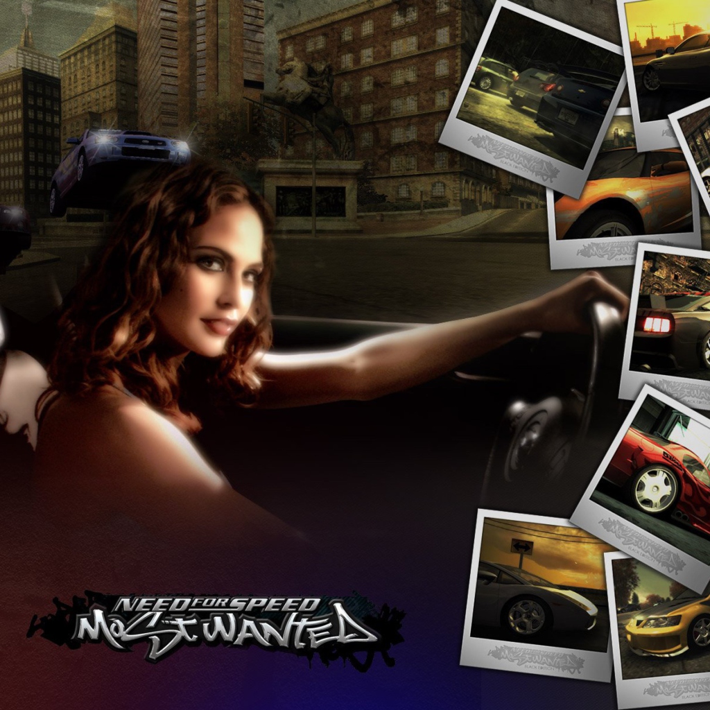 Fondo de pantalla Need for Speed Most Wanted 1024x1024