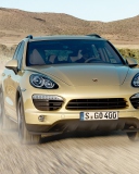 Обои Porsche Cayenne 128x160