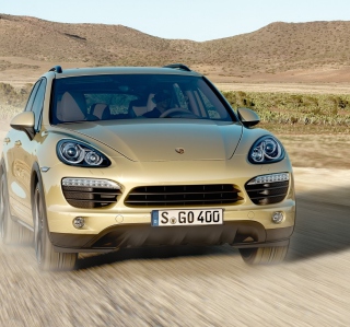 Porsche Cayenne - Obrázkek zdarma pro iPad