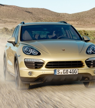 Porsche Cayenne - Obrázkek zdarma pro iPhone 4S