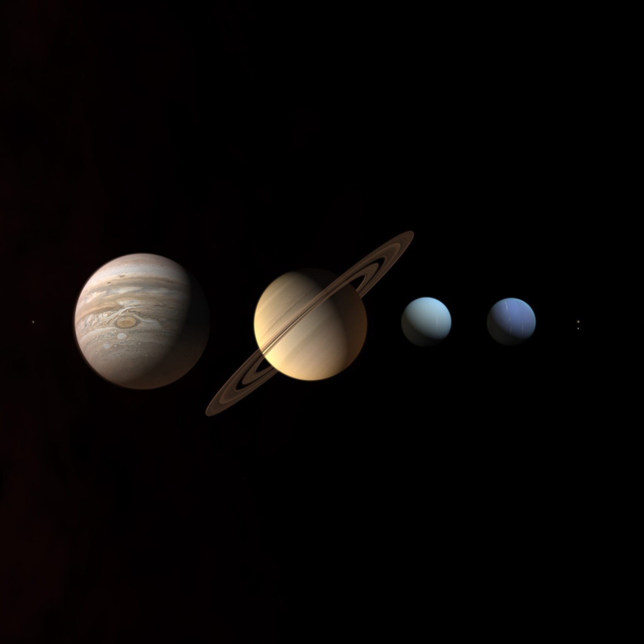 Fondo de pantalla Planets And Space 2048x2048