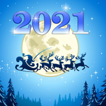 Screenshot №1 pro téma 2021 New Year Night 208x208