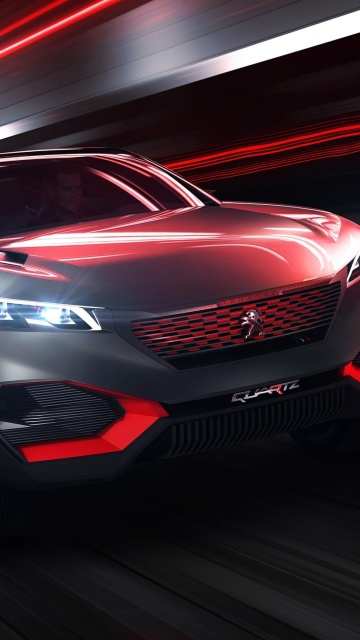 Peugeot Quartz Concept Cars screenshot #1 360x640