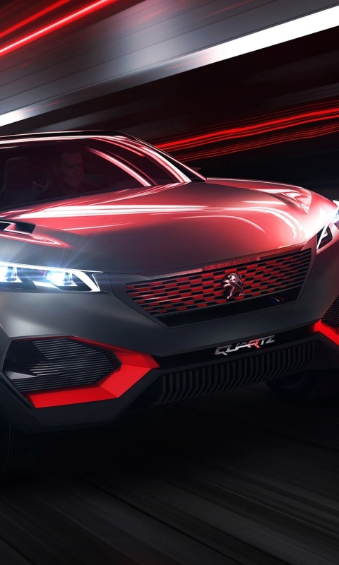 Peugeot Quartz Concept Cars screenshot #1 480x800