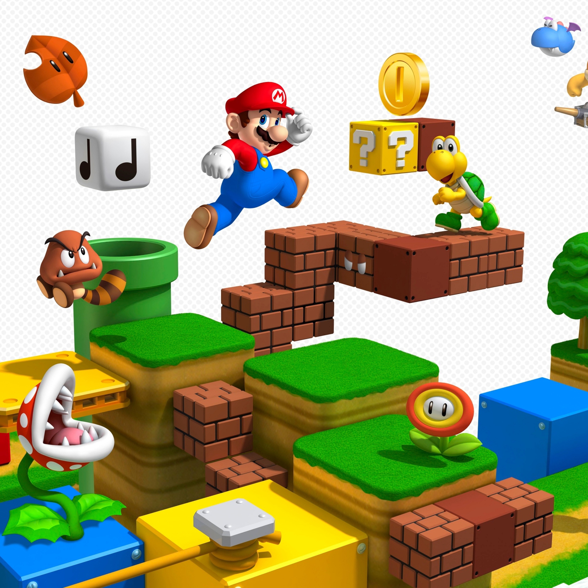 Das Super Mario Wallpaper 2048x2048