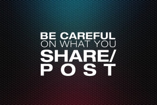 Free Be Careful Picture for Android, iPhone and iPad