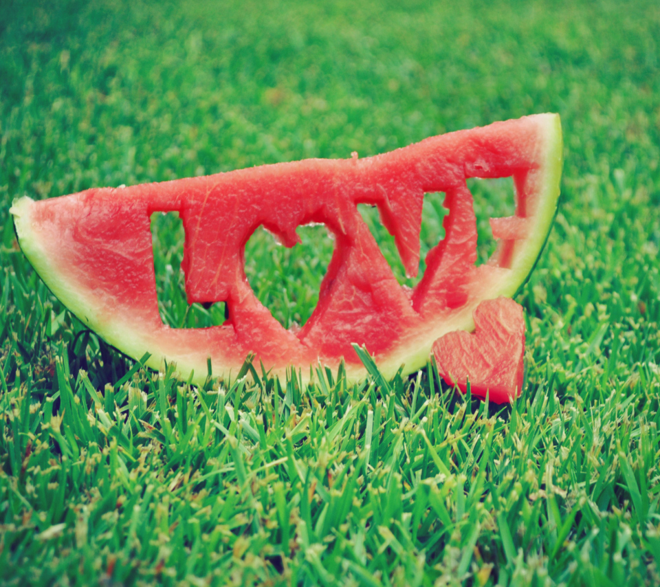 Watermelon Love wallpaper 960x854