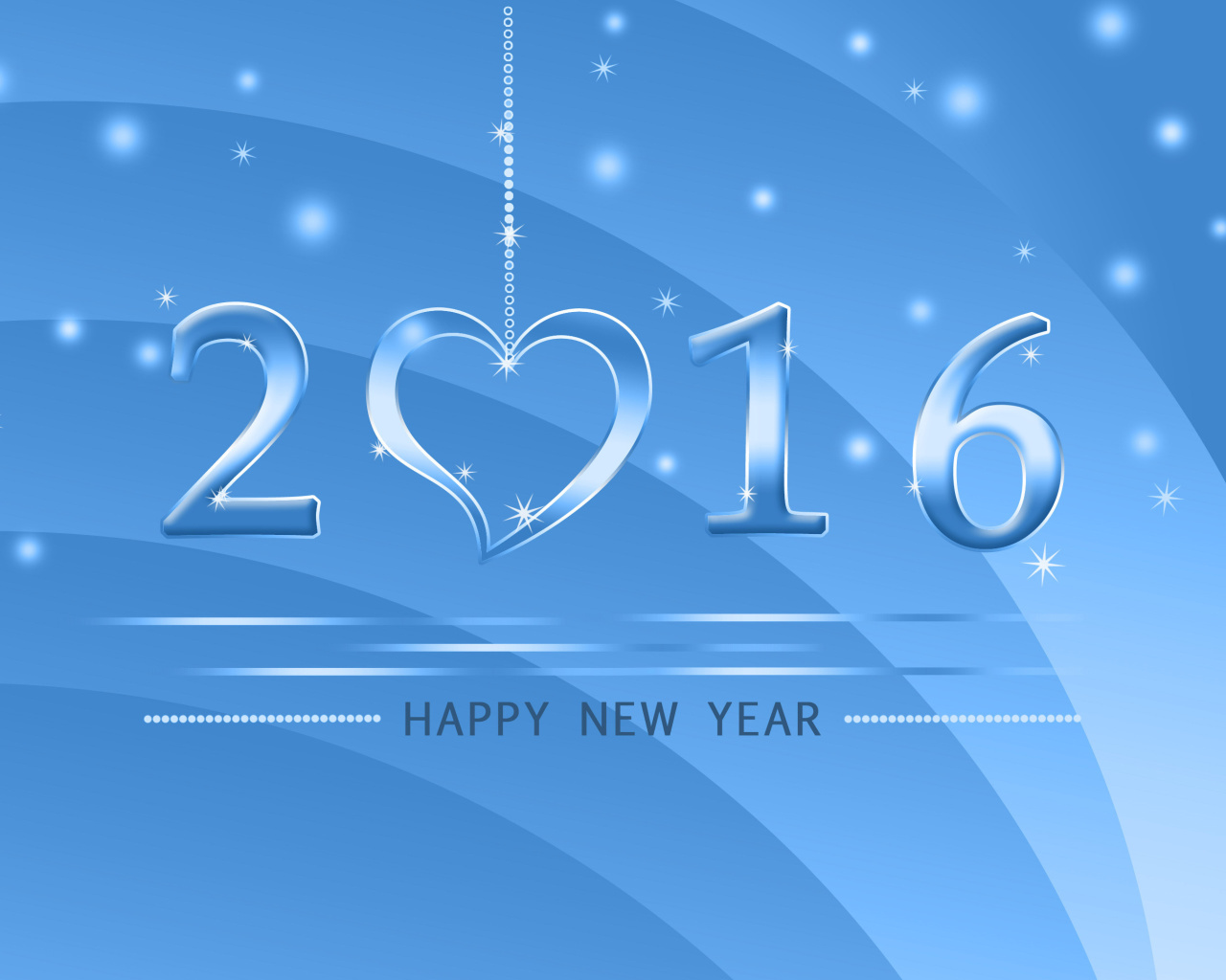 Sfondi Happy New Year 2016 1280x1024