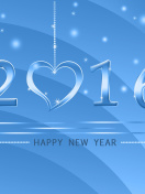 Обои Happy New Year 2016 132x176