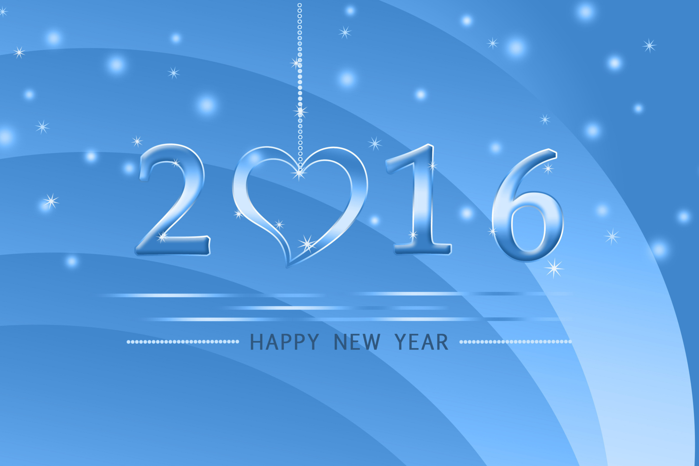 Fondo de pantalla Happy New Year 2016 2880x1920