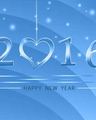 Happy New Year 2016 - Obrázkek zdarma pro 320x480
