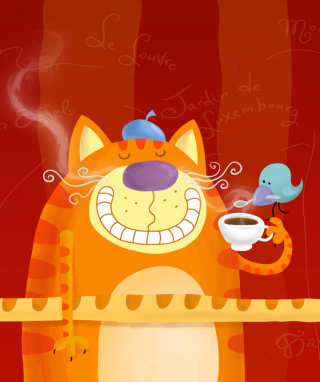 Cats Breakfast - Obrázkek zdarma pro Nokia C2-01