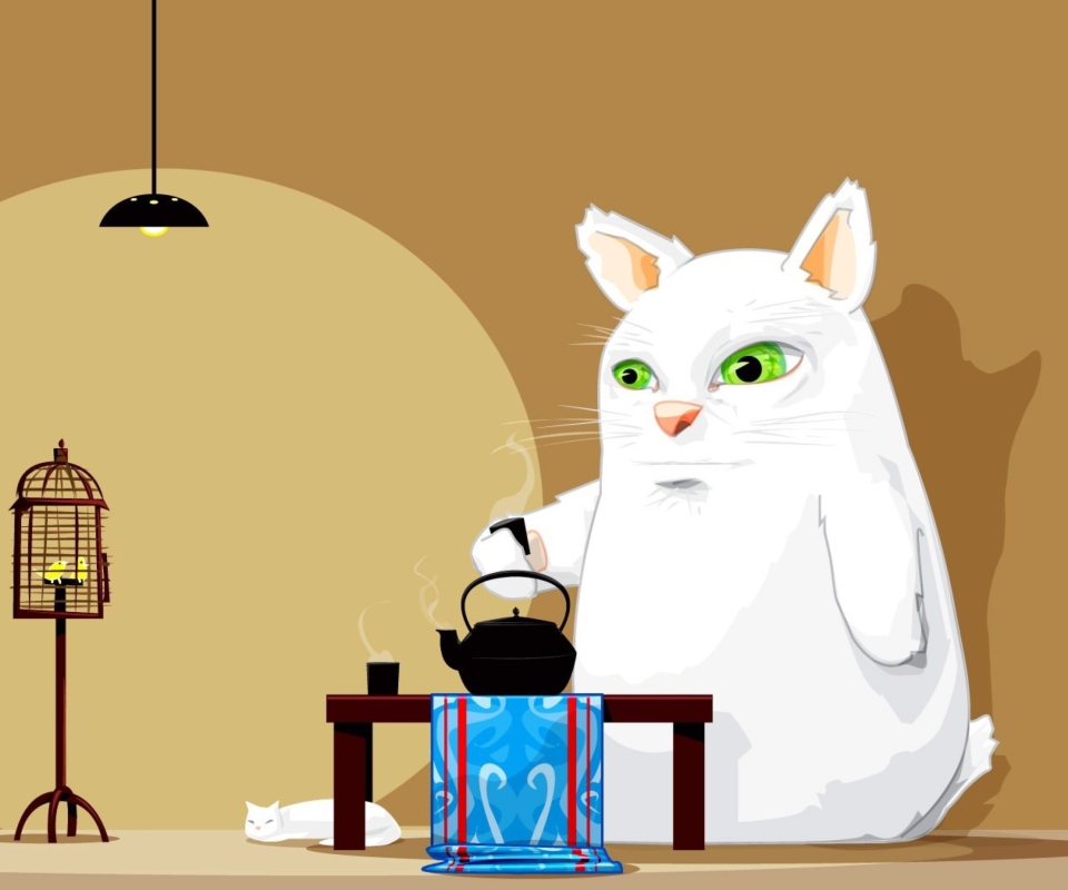 Tea Cat screenshot #1 960x800