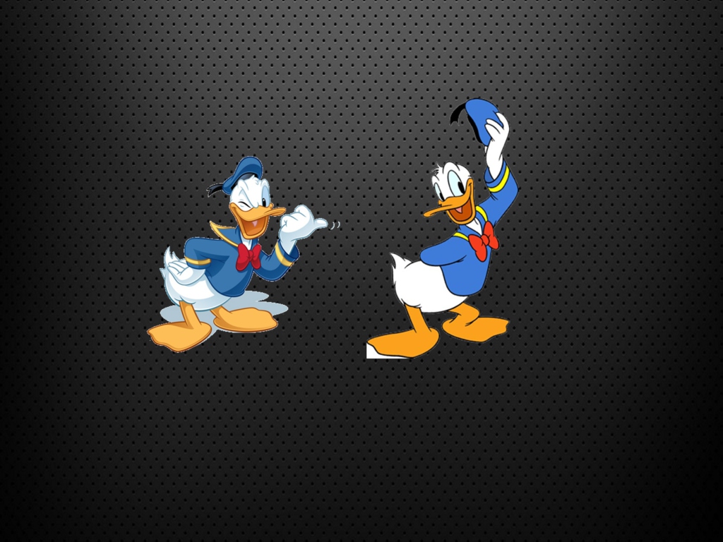 Fondo de pantalla Donald Duck 1024x768