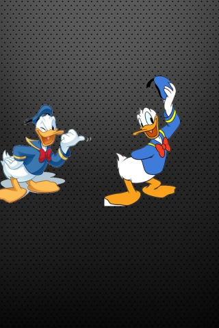Fondo de pantalla Donald Duck 320x480