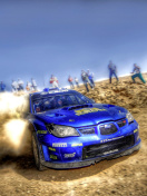 Screenshot №1 pro téma Rally Car Subaru Impreza 132x176