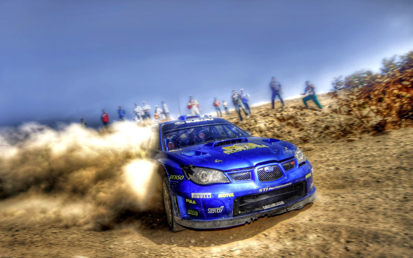 Screenshot №1 pro téma Rally Car Subaru Impreza 1440x900