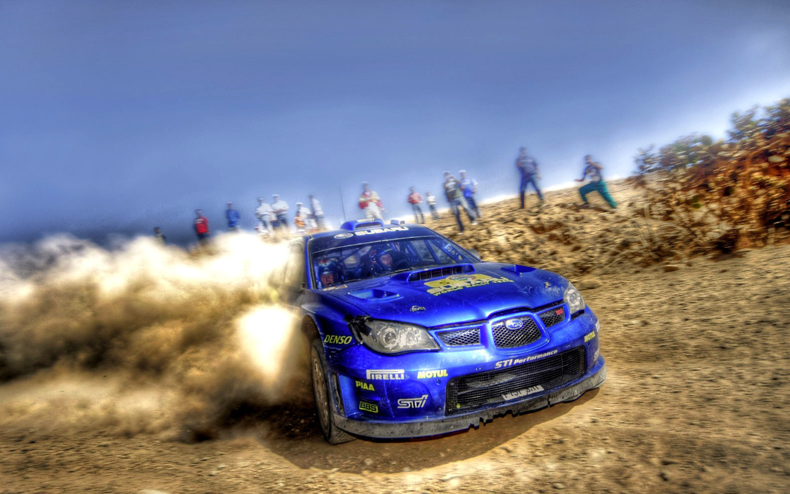 Screenshot №1 pro téma Rally Car Subaru Impreza 2560x1600