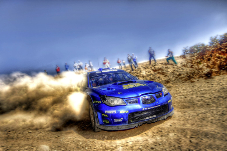 Screenshot №1 pro téma Rally Car Subaru Impreza