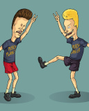 Fondo de pantalla Beavis and Butt Head 128x160