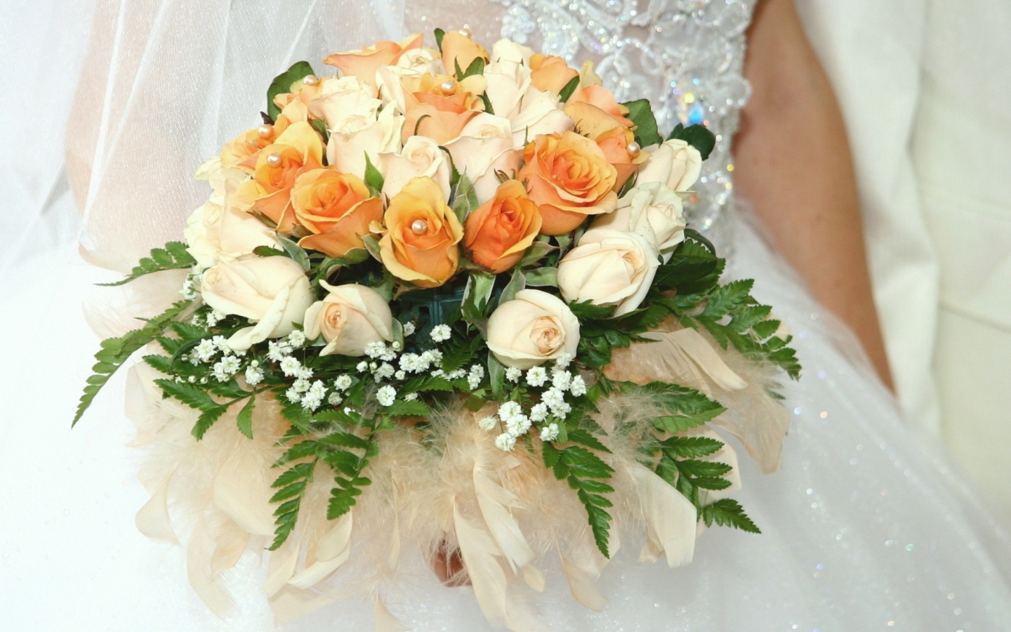 Screenshot №1 pro téma Wedding Bouquet 1440x900