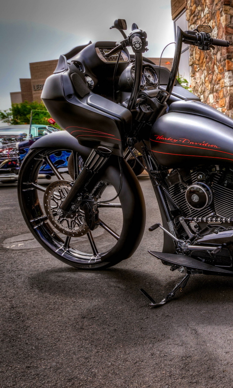 Fondo de pantalla Harley Davidson 480x800