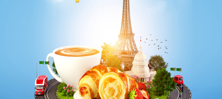 Screenshot №1 pro téma France Breakfast 720x320
