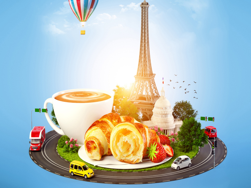Screenshot №1 pro téma France Breakfast 800x600