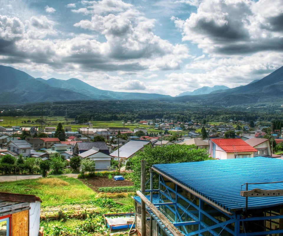 Das Rural Japan Wallpaper 960x800