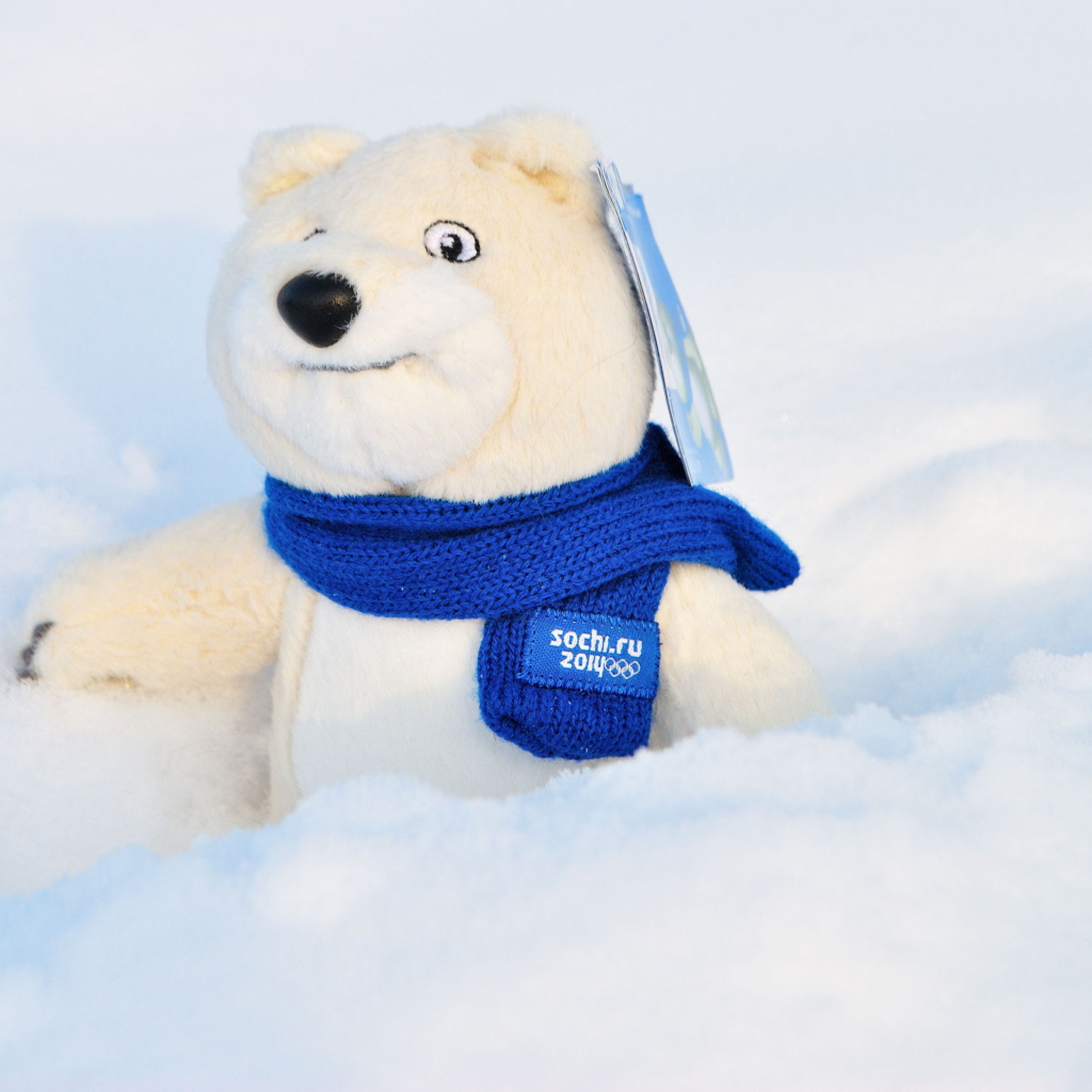 Winter Olympics Teddy Bear Sochi 2014 screenshot #1 1024x1024