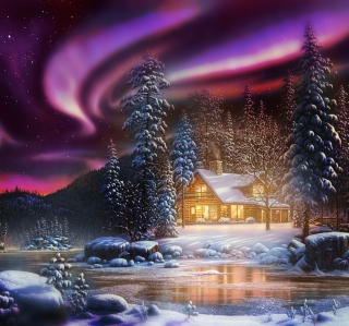 Winter Landscape - Fondos de pantalla gratis para 1024x1024