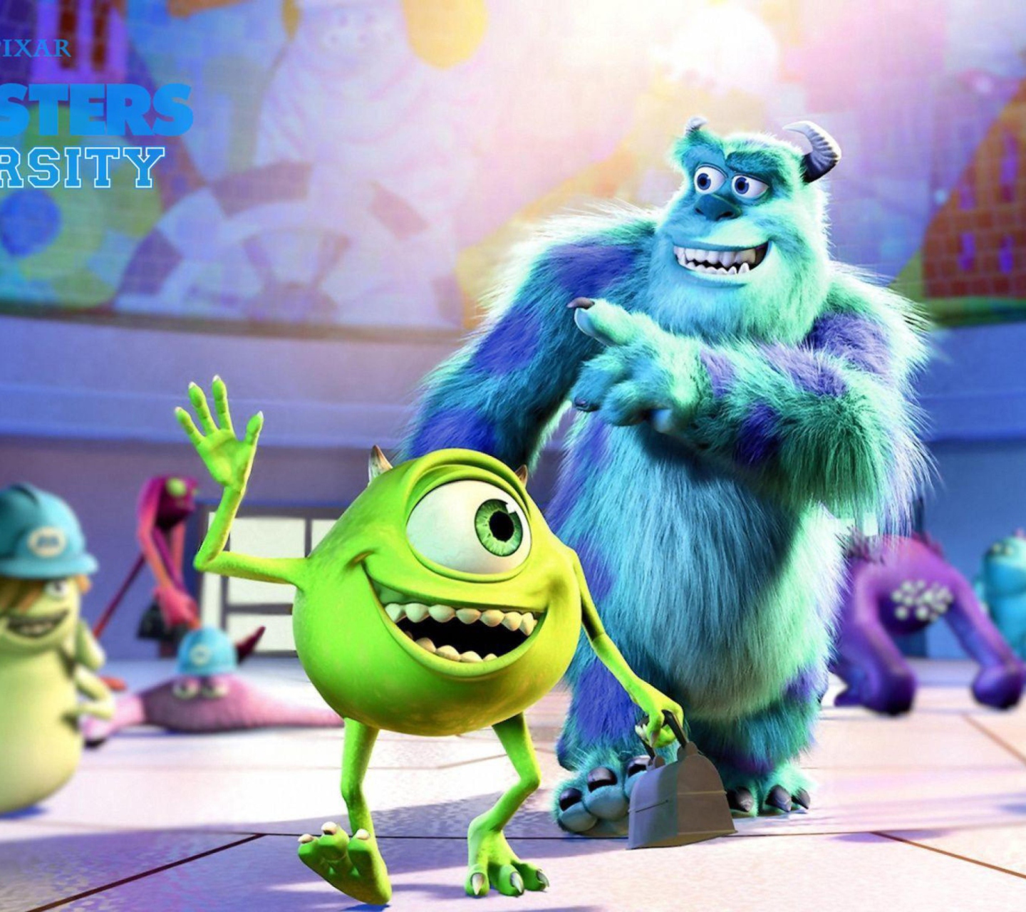 Screenshot №1 pro téma Monsters University 1440x1280