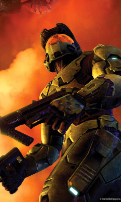 Screenshot №1 pro téma Halo 3 Game 240x400