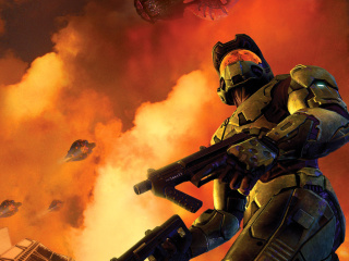 Screenshot №1 pro téma Halo 3 Game 320x240