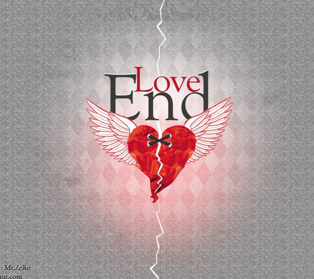 Das End Love Wallpaper 1080x960