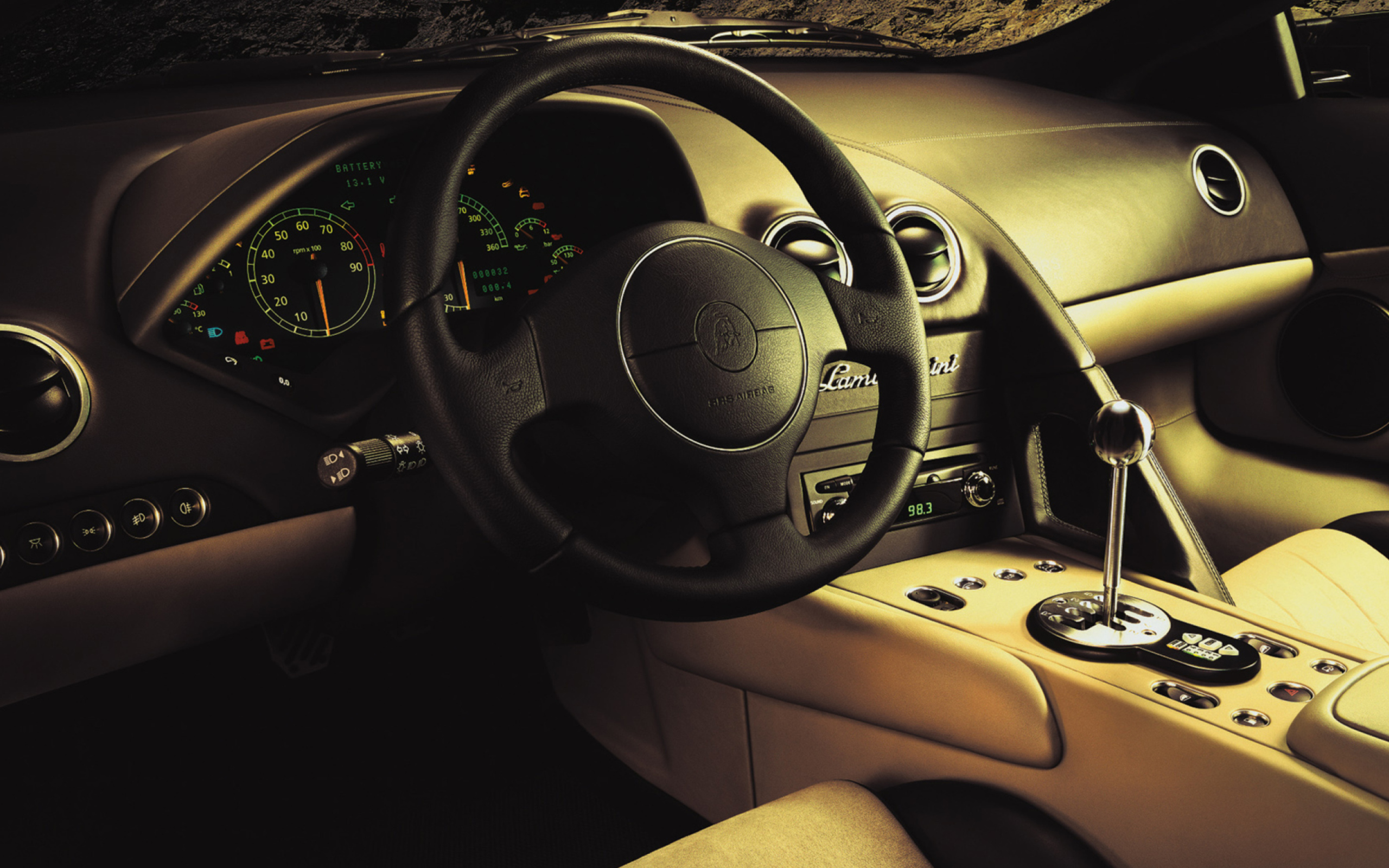 Screenshot №1 pro téma Lamborghini Interior 2560x1600
