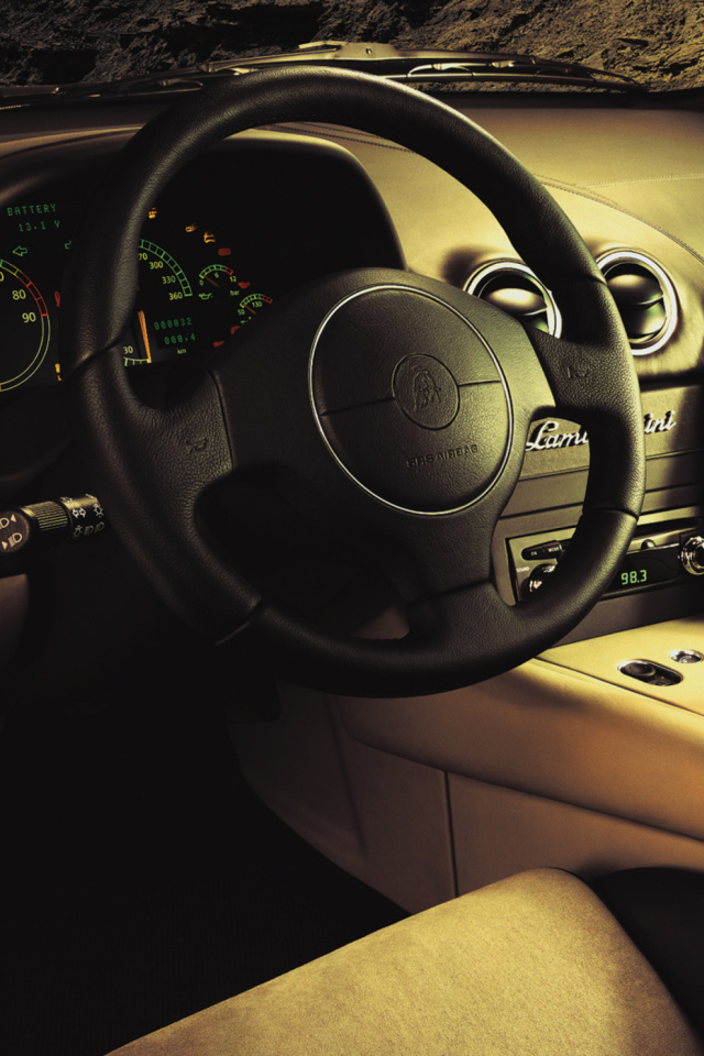 Screenshot №1 pro téma Lamborghini Interior 640x960