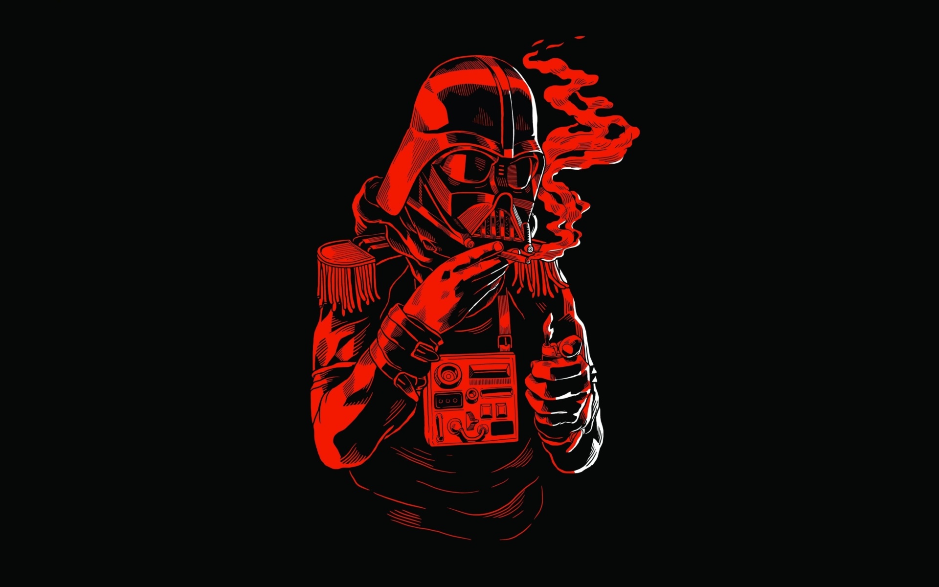 Das Star Wars Smoking Wallpaper 1920x1200