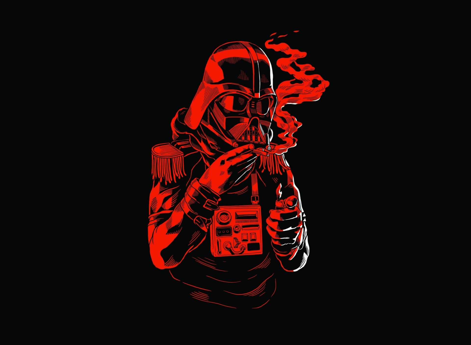 Das Star Wars Smoking Wallpaper 1920x1408
