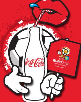 Coca Cola & Euro 2012 full hd - Obrázkek zdarma pro 176x220