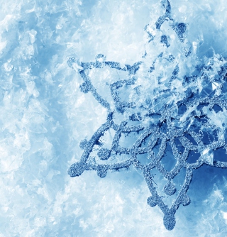 Christmas Snowflake - Fondos de pantalla gratis para 128x128