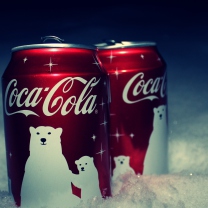 Sfondi Christmas Coca-Cola 208x208