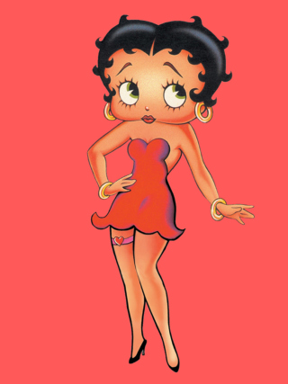 Betty Boop - Obrázkek zdarma pro Nokia Asha 310